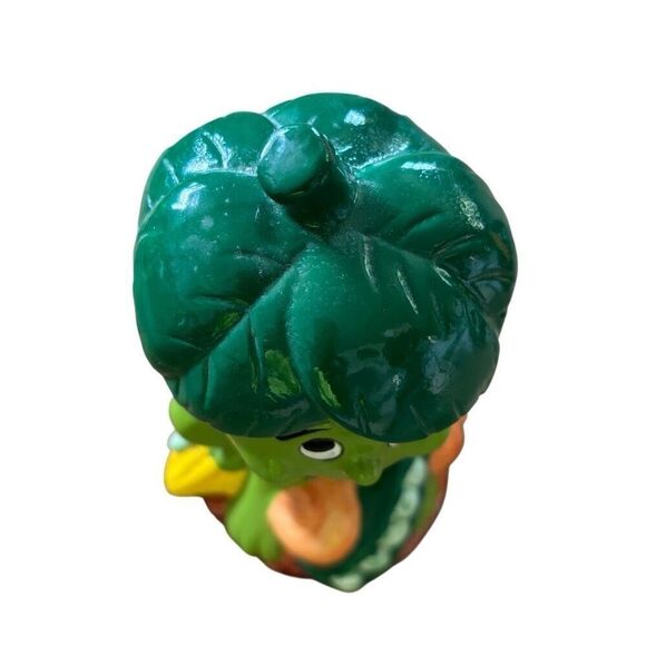 Vintage Little Green Sprout 1985 Musical Ceramic Coin Bank *Read* - Picture 5 of 7